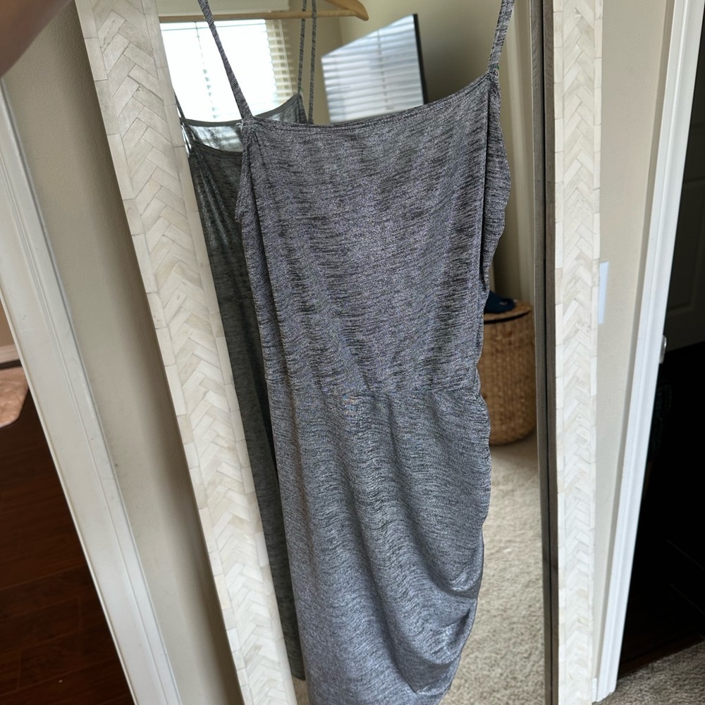 Reformation Gray Sleeveless Women's Dress